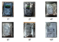 Hard Disk Penyimpanan Video CCTV 3.5" Sata HDD 1TB 2TB 3TB 4TB 6TB 8TB 10TB 12TB untuk Perekaman Video Survei Llance