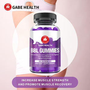 Bonbons Gommeux BBL OEM ODM pour l'Amélioration des Fesses, Complément Biologique pour le Rehaussement et le Raffermissement des Hanches, Marque Privée - Product Image 1