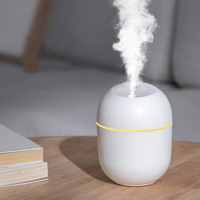 Mini diffuseur ultrasonique d'huiles essentielles d'arôme 200ML pour humidificateur d'air de brumisateur USB de voiture à la maison