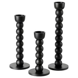 New <b>Black</b> Simple Creative Iron <b>Black</b> Candle <b>Holder</b> Metal <b>Candlestick</b> <b>Holder</b> for Candles Handmade Candle Jars Decor Deck 2025 - Product Image 3