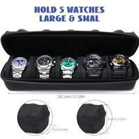 Boîte de Présentation de Luxe pour Montre, Coffret Cadeau Premium pour Montre-bracelet Haut de Gamme, Organisateur de Vitrine pour Cadeau de Fête