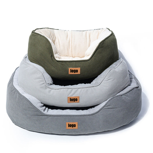 Custom Wholesale Eco-Friendly Comfortable Safe Rectangular <b>Nest</b> Puppy <b>Sleeping</b> Bag Mat Washable Solid Non-Slip Bottom Pet Bed - Product Image 1