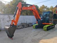 Mini-excavatrices Kubota KX080-4 de 8 tonnes, machines de construction d'occasion, excavatrice sur chenilles, moteur d'origine japonais 800 8300
