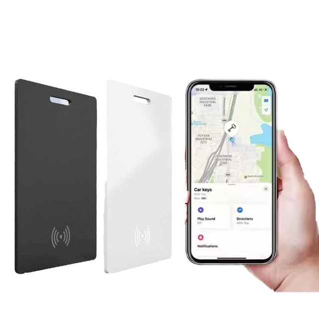 MFI Card Locator Wallet Pet Luggage GPS Tracker Tag Android Finder Wireless Recharge AirTag Tracker Plastic IP67 Waterproof 1