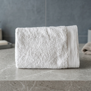 Toalla de Mano de Algodón de Rizo Suave, Blanca, de Lujo, Absorbente, Ecológica y de Secado Rápido, al por Mayor, de Alta Calidad, Personalizable, para Exportación - Product Image 2