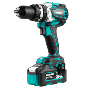 Distribuidor Oficial: Taladro <span class=keywords><strong>Percutor</strong></span> Profesional a Batería para Concreto, 156mm, Súper Potente, 120N.m de Torque - Product Image 3