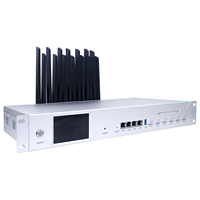 Routeur de liaison Sim multiple 5G routeur de montage en rack RTMP Push Streaming routeur Mobile Mine C6 offre Internet pour différents appareils