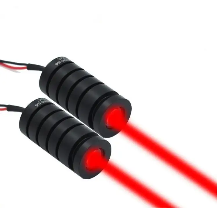 Tùy chỉnh 532nm Red Laser Module Wide Spot Kích thước bán dẫn laser cho sân khấu