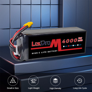 Batería LiPo Modelo FPV-HR-6S-4000 22.2V 4000mAh 70C para Dron de Carreras FPV, Polímero Ternario, Hecho en Guangdong - Product Image 3