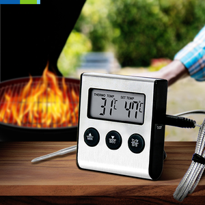 Nhiệt kế thực phẩm kỹ thuật số không thấm nước với màn hình lớn BBQ Fork Nhiệt kế đo nhiệt độ từ 0 đến 250 độ - Product Image 2