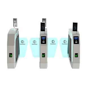 Tourniquets de sécurité automatiques pour piétons, portails battants à grande vitesse, lecteur de codes-barres et QR, moteur sans balais, protection IP65, bidirectionnel - Product Image 1