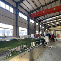 Ligne d'extrusion de tuyaux en plastique entièrement automatique pour la production de tubes en PVC, PP, PE, HDPE, PC, PS