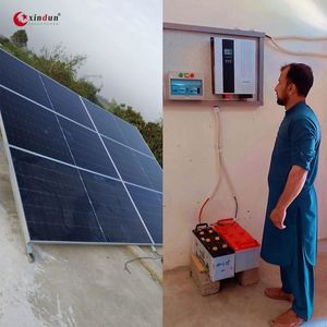 Off Grid Solar Power System Kits 5kw Off-Grid Home Solar Energy System Complete Set with <b>Battery</b> Backup App Type - Product Image 4