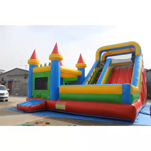 Équipements d'amusement extérieurs géants de maison de rebond