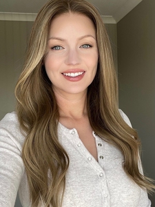 Perruques européennes de luxe couleur <span class=keywords><strong>miel</strong></span> brun blond, 100% cheveux vierges, longueur moyenne, perruque frontale en dentelle suisse 13x4 pour femmes blanches - Product Image 3