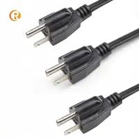 USA 3 Pin Prong Plug Cable, 10A, 13A, 15A, AC Cords