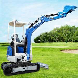 Mini 3.5 tonnes EPA moteur pelle 1 tonne 2 tonnes hydraulique Micro pelle petite chenille ferme Micro pelle 220v pompe à moteur à vendre - Product Image 1