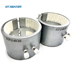 Riscaldatore <span class=keywords><strong>a</strong></span> Fascia Rotonda in Acciaio Inox con Ceramica Elettrica per Sensori di Macchine per Stampaggio <span class=keywords><strong>a</strong></span> Iniezione o <span class=keywords><strong>Tubazioni</strong></span> - Product Image 3