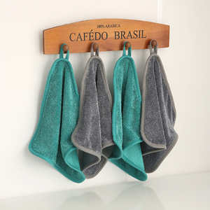 Chiffon d'essuyage carré en microfibre épaissie personnalisable pour le nettoyage transfrontalier du lavage de voiture Absorbant non pelucheux Entretien de la voiture - Product Image 2