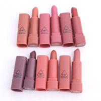 Ensemble de 6 mini rouges à lèvres mats imperméables Hengfang Pumpkin 9065B, vente en gros, maquillage pour femmes chinoises, mini rouge à lèvres nude mat