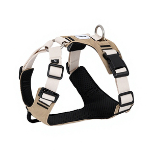 Harnais pour chien anti-traction avec clip frontal réglable, boucle métallique anti-évasion, rembourré en <span class=keywords><strong>maille</strong></span> respirante, pour la marche et l'entraînement, disponible en tailles S, M, L - Product Image 1