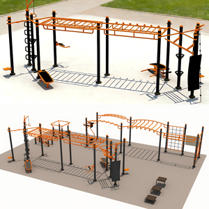 Sistema <span class=keywords><strong>de</strong></span> Entrenamiento Físico Personalizado para Exteriores, para Uso en Parques, Escuelas y Comunidades, Diseñado para Adolescentes, Equipo <span class=keywords><strong>de</strong></span> Gimnasio Comercial - Product Image 2