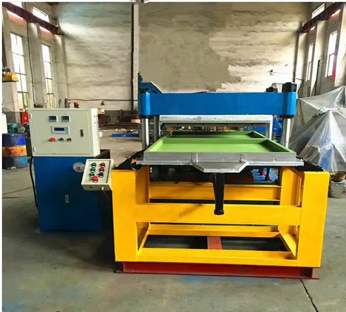 Machine de presse hydraulique de Makin pour les tuiles en caoutchouc q-800 de plancher/brique faisant le carreau de plancher traitant la machine/carreaux en caoutchouc de plancher