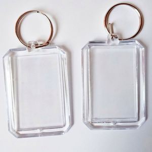 Llaveros de Acrílico Transparente Baratos al por Mayor, Llaveros de Acrílico en Blanco para Fotos, para Regalos Promocionales - Product Image 3