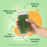 Complément Alimentaire Mangue Superfood Greens Powder avec Enzymes Digestives, Probiotiques & Prébiotiques, Chlorelle Racine de Betterave pour Femmes