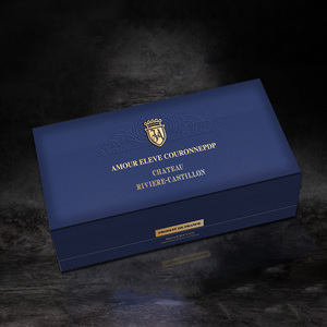 Bán buôn tùy chỉnh cứng nhắc hộp cho rượu vang Brandy Vodka Matte nhiều lớp với UV lợi thế in logo cho gifting bao bì - Product Image 2