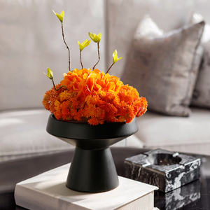 Nuevo Florero de Estilo Chino, Arreglo Floral Rojo, Fruta de la Suerte, Decoración para Mesa de Sala de Estar u Hotel - Product Image 3