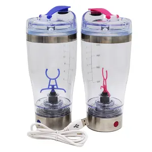 Buy Wholesale China 450ml Electric Protein Shaker, Blender, Water Bottle  Automatic Movement Vortex Tornado Bpa & 450ml Electric Protein Shaker at  USD 3.99