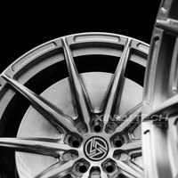 Jantes en alliage forgé haute performance 20-22 pouces argent brossé 10 branches en Y 5x112 pour Audi A6 S6 A7 S7