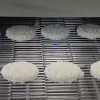 Machine industrielle commerciale automatique de panure pour aliments, pour poulet, poisson, viande, crevettes, et panureuse de coupes de viande