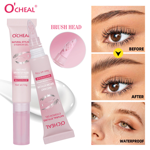 <span class=keywords><strong>Crayon</strong></span> Gel Fixateur Sourcils 3D Stéréo Effet Sauvage, Minéral, Imperméable, Sans Écailles Blanches - Product Image 6