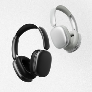 Auriculares Inalámbricos Air Headset Pod Max Symphonic Boom con 5 Micrófonos, Cancelación de Ruido ENC y ANC, Auriculares para Juegos - Product Image 1