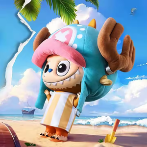 Tienda oficial the MONSTERS MEGA LABUBU 400% Tony Chopper One Pieces Figures P0PMART Blind Box - Product Image 5