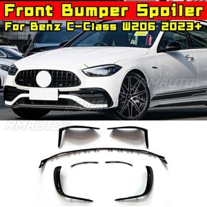 Difusor de labio de parachoques delantero para coche, alerón, cuchilla de aire, pieza de modificación para Mercedes Benz Clase C W206 2023+, accesorios para coche - Product Image 2