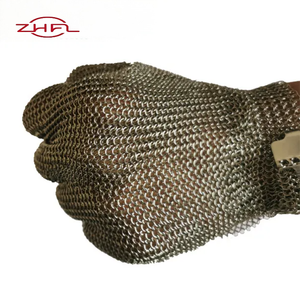 Nuevos Guantes de Seguridad Anticorte de Acero Inoxidable con Malla de 5 Dedos EN388/5 ANSI 9 Sin Recubrimiento, Resistentes a Cortes, Desgarros y Abrasión - Product Image 6