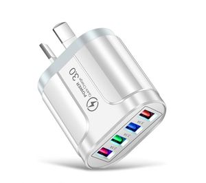 Global AU 4USB 3.1A <b>Plug</b> Charger Multi-port Charging Device Wall <b>Adapter</b> for iPhone - Product Image 3