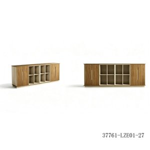Armoire de bureau contemporaine en bois grainé 37761-DRP01-11 - Product Image 5