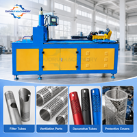 Machine de poinçonnage rotative hydraulique automatique CNC pour tubes métalliques en aluminium et en fer à trous ronds