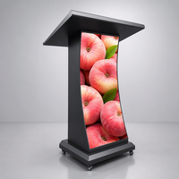 Écran LED de location pour podium professionnel, pas de pixel P2.5, utilisation intérieure, 1080P/4K HDR10, luminosité 1000cd, écran de projection LED