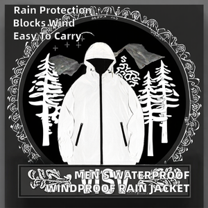 Chaqueta Bomber de Invierno para Hombre, Impermeable, Cortavientos, Transpirable, de Secado Rápido, Ligera, Informal, con Cremallera y Capucha Larga - Product Image 2