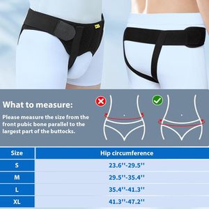 Cinturón de Soporte Abdominal de Espuma Cómodo y Más Vendido, Faja para Hernia Inguinal, Almohadillas de Compresión, Protección Efectiva - Product Image 2