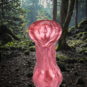 Monster Animal Thick Fantasy Alien Horse Knotted <b>Dildo</b> with Suction Cup Big Silicone Anal Plug for G-Spot Soft for Women and Men - Product Image 5