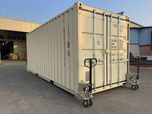 8000kgs 10000kgs Heavy Duty Hidráulica Car Jack Levantamento Container Roda de Rodízio para Levantamento e Mobile Shipping Container - Product Image 4