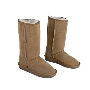 Vente en gros de bottes d'hiver chaudes en daim de vache de haute qualité à prix avantageux <span class=keywords><strong>pour</strong></span> femmes - Product Image 1
