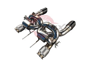 ท่อไอเสีย Vortex Stainless Steel Valvetronic สำหรับ McLaren 720S Coupe Catback Performance Muffler ปลายคาร์บอน - Product Image 5