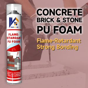 Adhésif en <span class=keywords><strong>mousse</strong></span> PU à prise rapide 750 ml pour surfaces en maçonnerie (pierre/brique) résistant aux intempéries, sans gouttelettes - Product Image 2